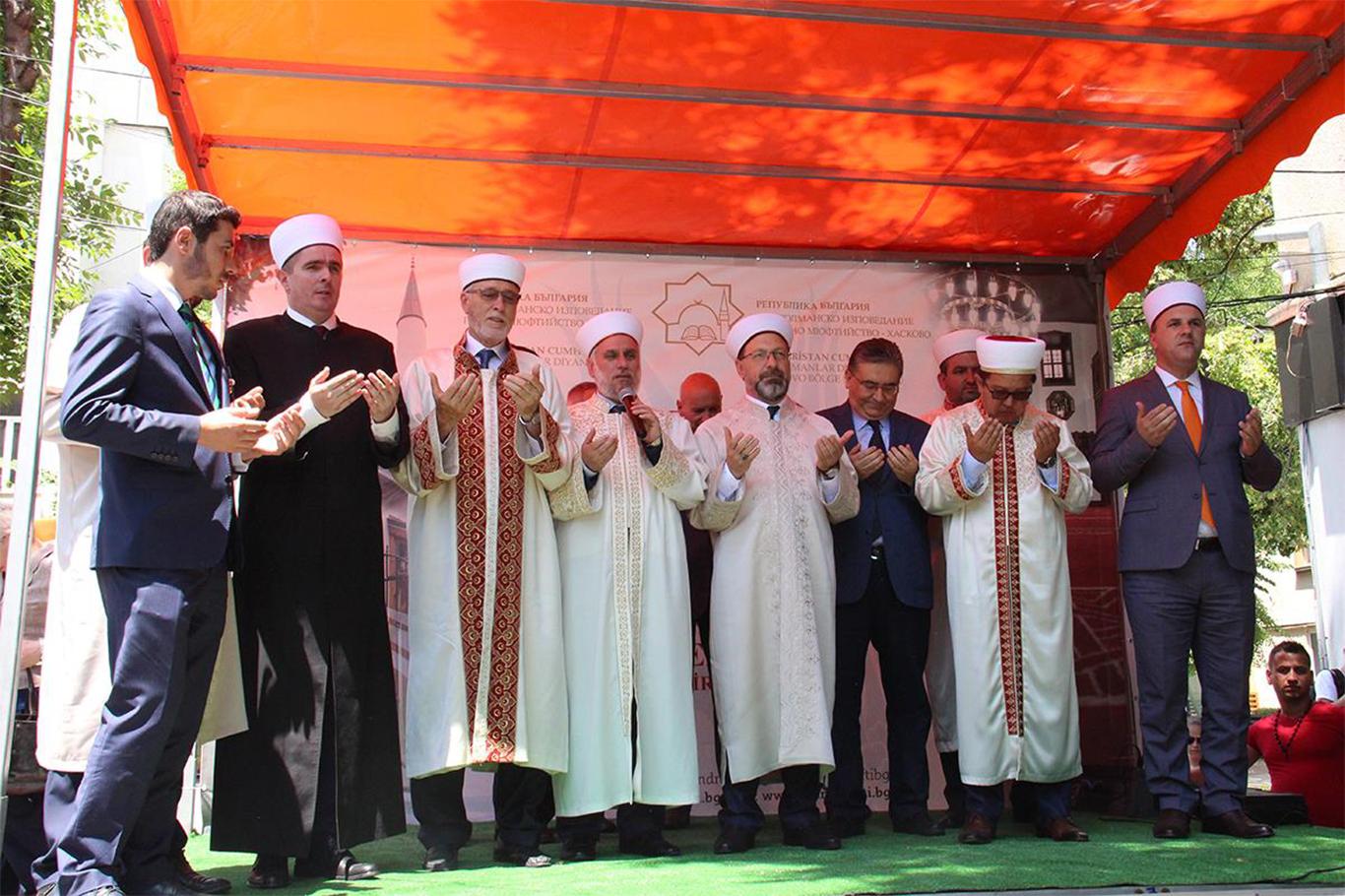 Diyanet İşleri Başkanı Erbaş Hasköy Eski Camii'nin açılışını yaptı